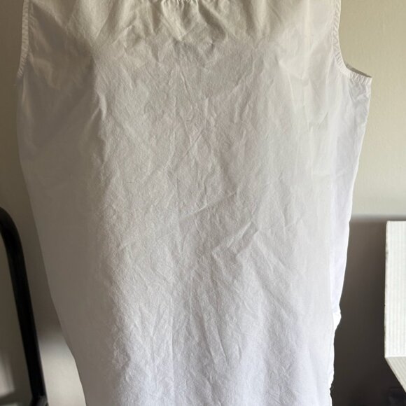 Elemente Clemente White Cotton Sleeveless Top "Stacy", Size 4 - Picture 7 of 10